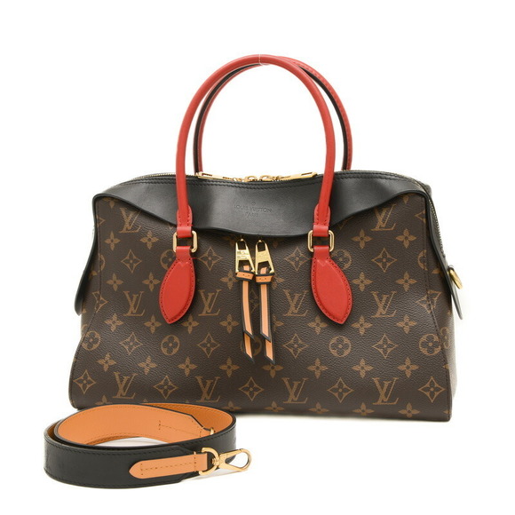 Louis Vuitton Monogram Tuileries Tote Black Bag - Picture 1 of 6